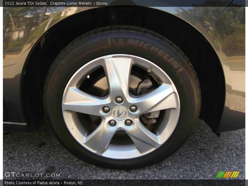 Graphite Luster Metallic / Ebony 2012 Acura TSX Sedan