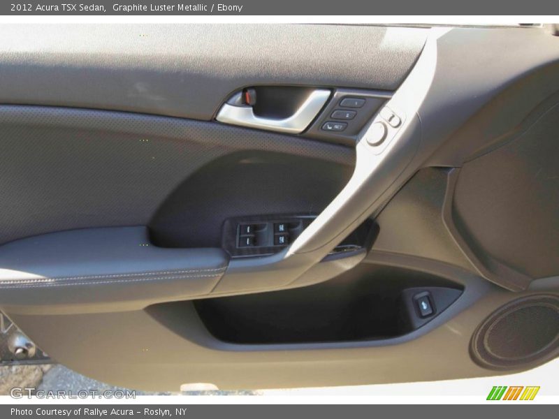 Graphite Luster Metallic / Ebony 2012 Acura TSX Sedan