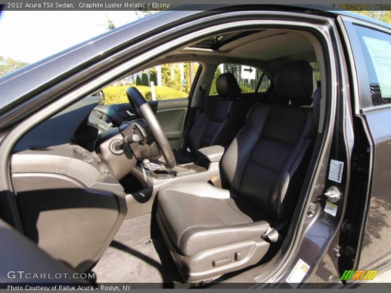 Graphite Luster Metallic / Ebony 2012 Acura TSX Sedan