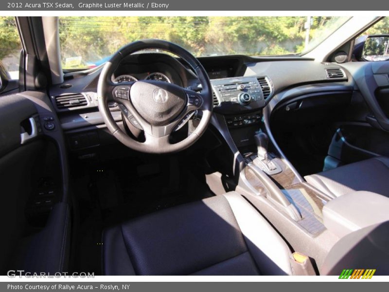 Graphite Luster Metallic / Ebony 2012 Acura TSX Sedan