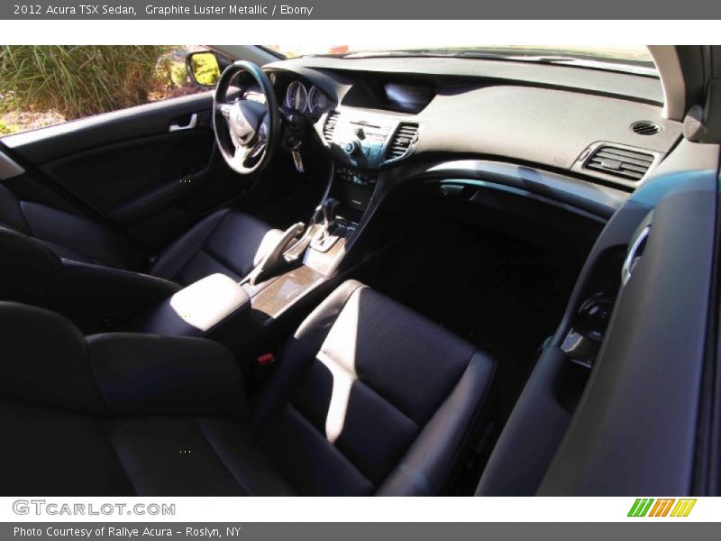 Graphite Luster Metallic / Ebony 2012 Acura TSX Sedan