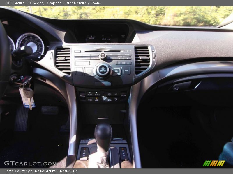 Graphite Luster Metallic / Ebony 2012 Acura TSX Sedan