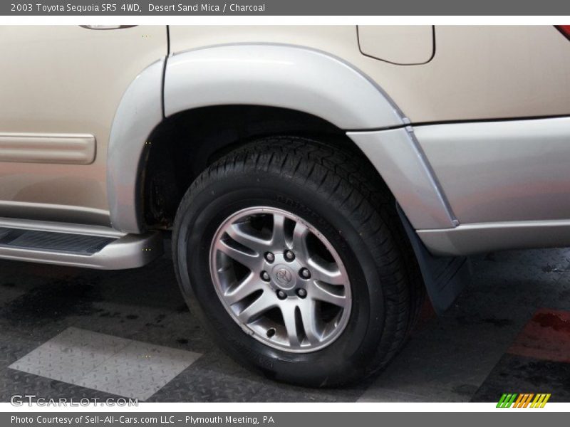 Desert Sand Mica / Charcoal 2003 Toyota Sequoia SR5 4WD