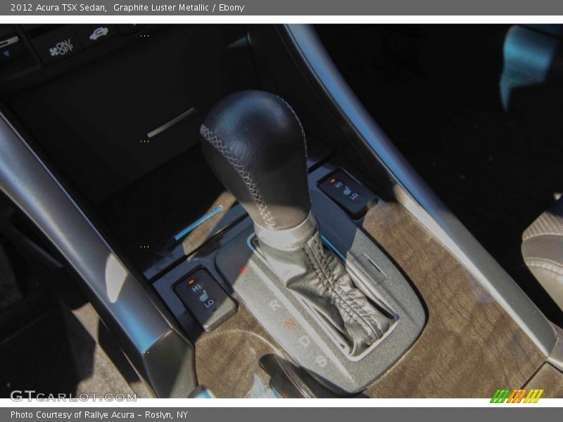 Graphite Luster Metallic / Ebony 2012 Acura TSX Sedan