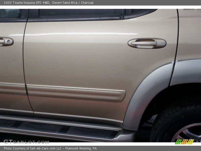 Desert Sand Mica / Charcoal 2003 Toyota Sequoia SR5 4WD