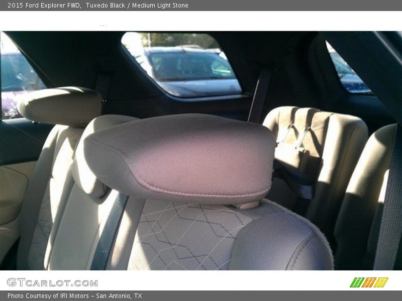 Tuxedo Black / Medium Light Stone 2015 Ford Explorer FWD