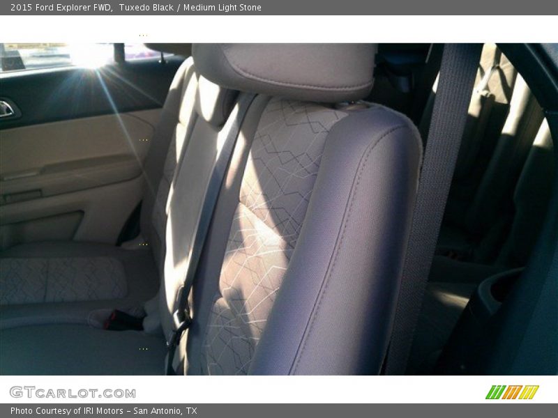 Tuxedo Black / Medium Light Stone 2015 Ford Explorer FWD