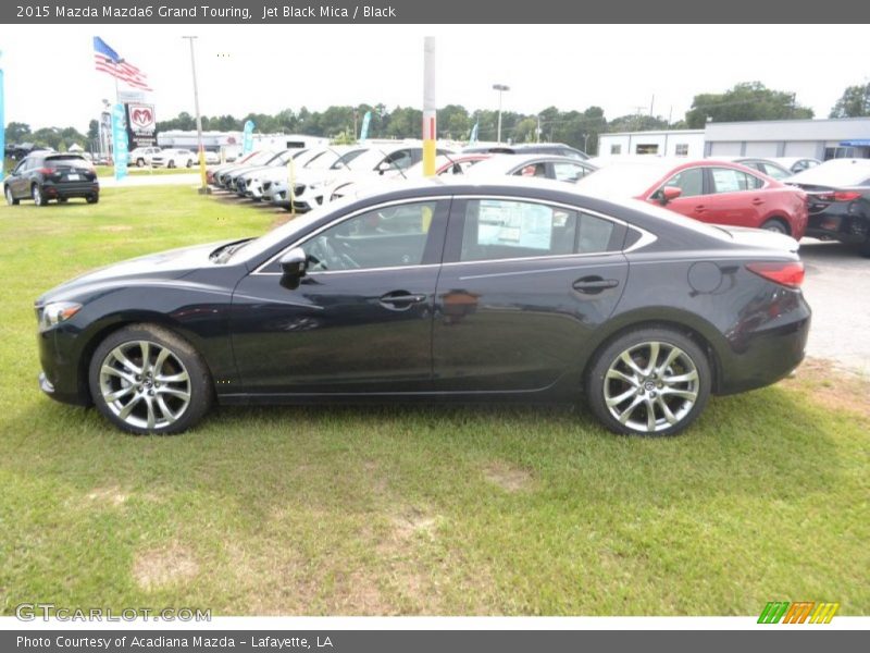 Jet Black Mica / Black 2015 Mazda Mazda6 Grand Touring