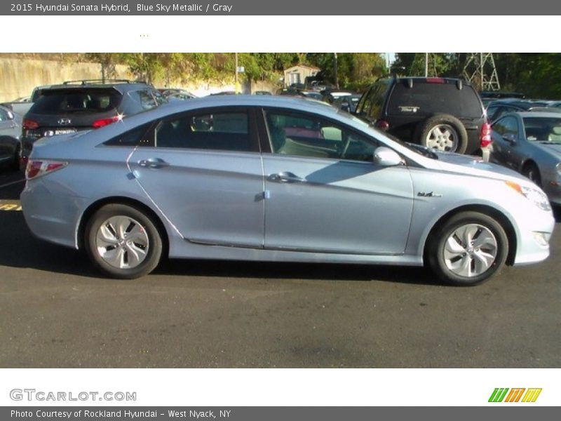  2015 Sonata Hybrid  Blue Sky Metallic