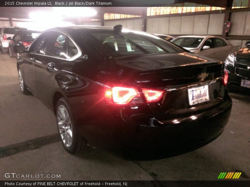 Black / Jet Black/Dark Titanium 2015 Chevrolet Impala LS