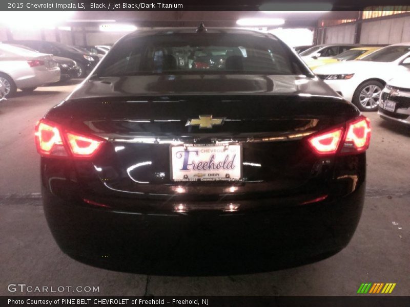 Black / Jet Black/Dark Titanium 2015 Chevrolet Impala LS