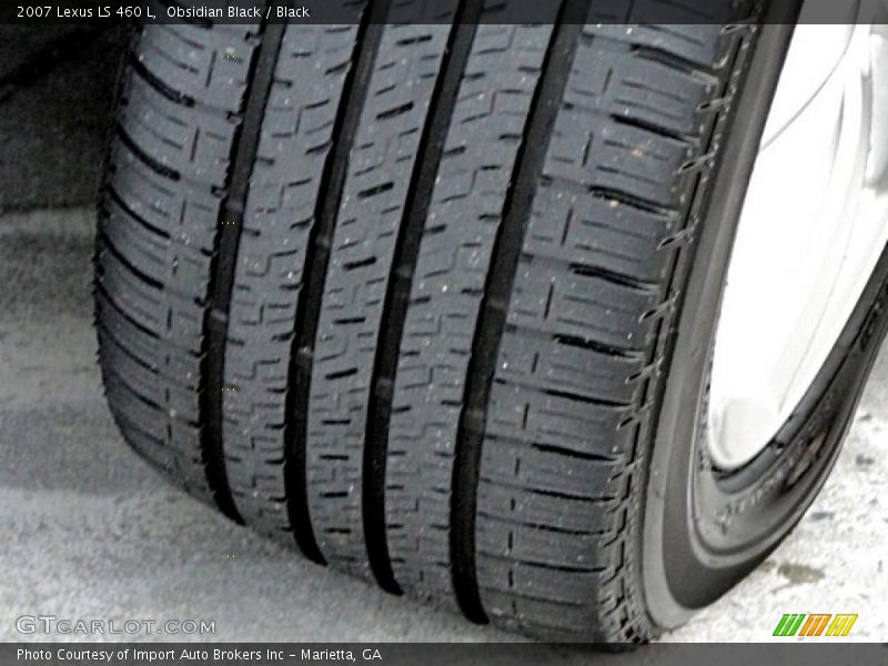 Obsidian Black / Black 2007 Lexus LS 460 L