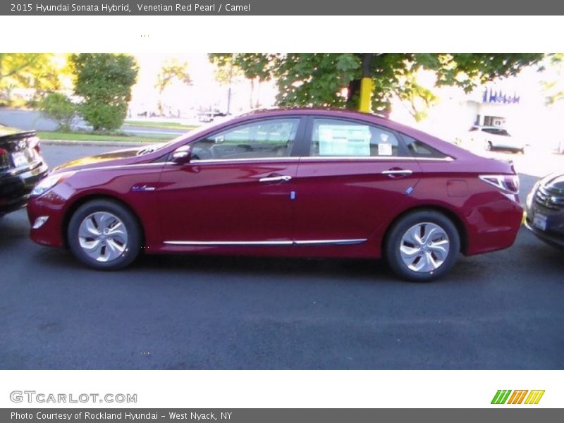  2015 Sonata Hybrid  Venetian Red Pearl