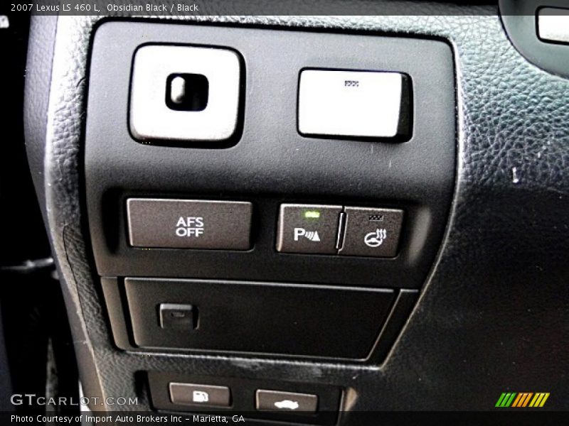 Obsidian Black / Black 2007 Lexus LS 460 L