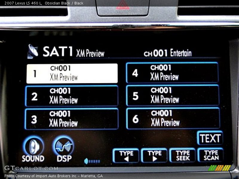 Obsidian Black / Black 2007 Lexus LS 460 L