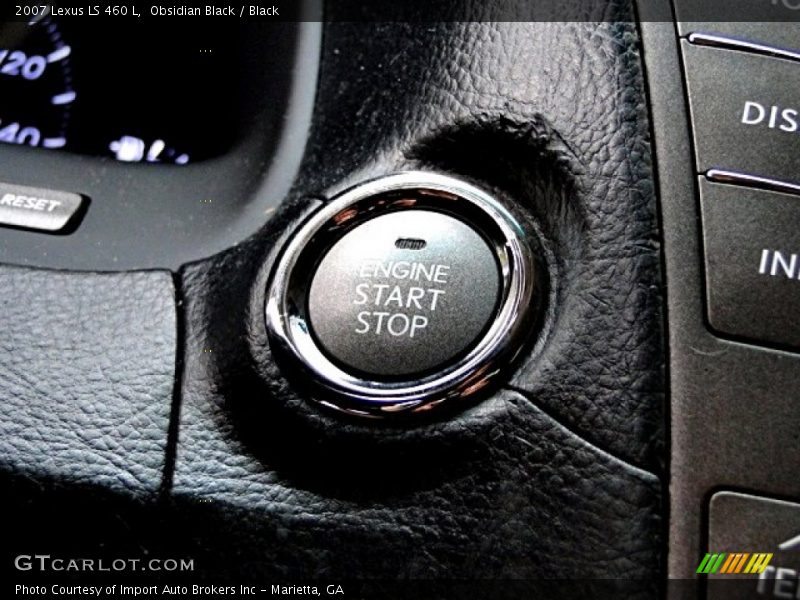 Obsidian Black / Black 2007 Lexus LS 460 L