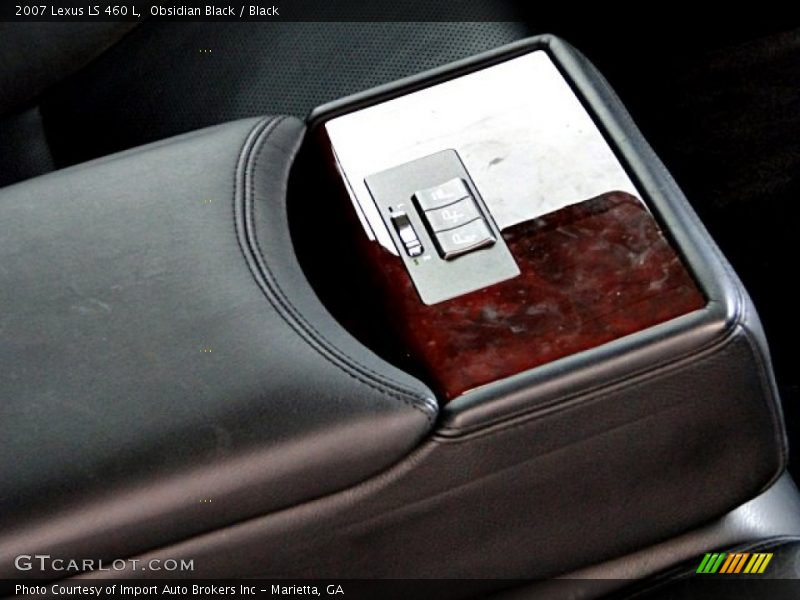 Obsidian Black / Black 2007 Lexus LS 460 L
