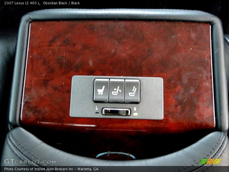 Obsidian Black / Black 2007 Lexus LS 460 L