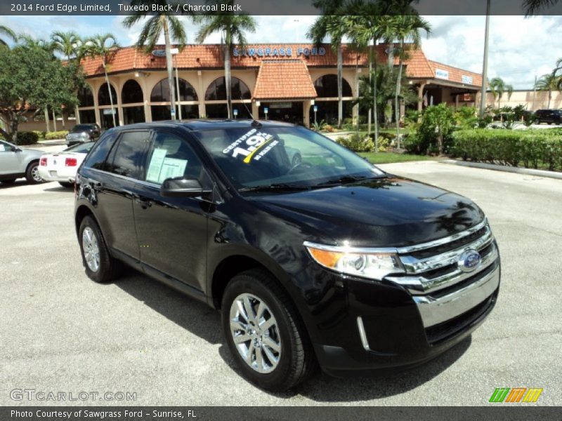 Tuxedo Black / Charcoal Black 2014 Ford Edge Limited
