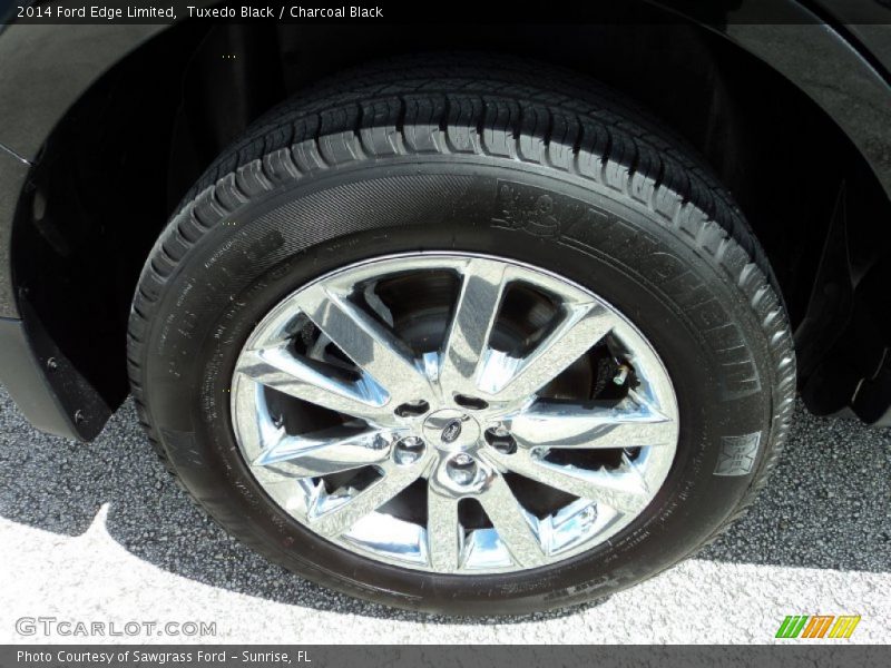 Tuxedo Black / Charcoal Black 2014 Ford Edge Limited