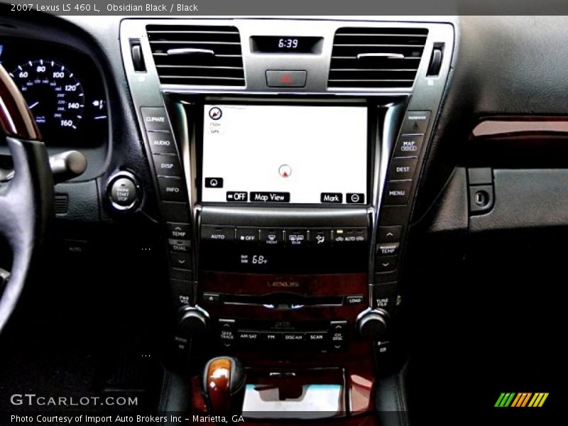 Obsidian Black / Black 2007 Lexus LS 460 L