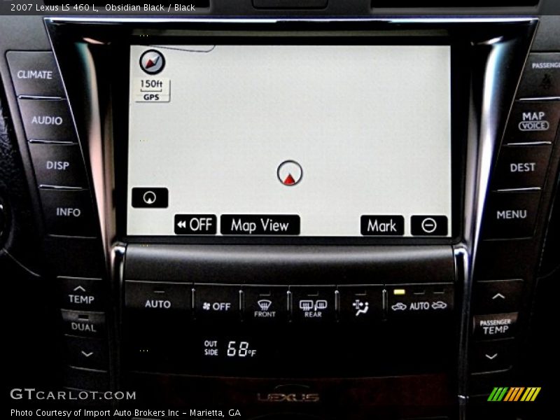 Obsidian Black / Black 2007 Lexus LS 460 L