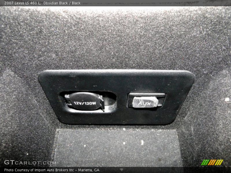 Obsidian Black / Black 2007 Lexus LS 460 L