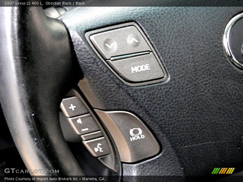 Obsidian Black / Black 2007 Lexus LS 460 L