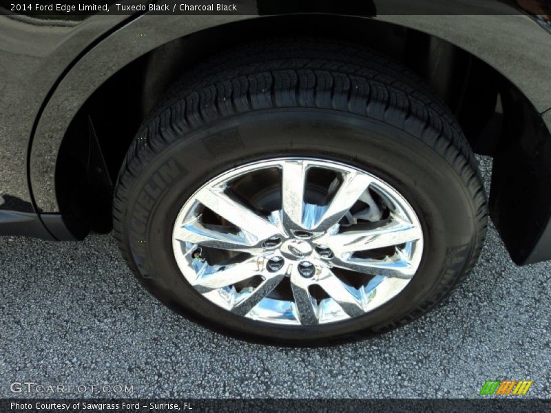 Tuxedo Black / Charcoal Black 2014 Ford Edge Limited