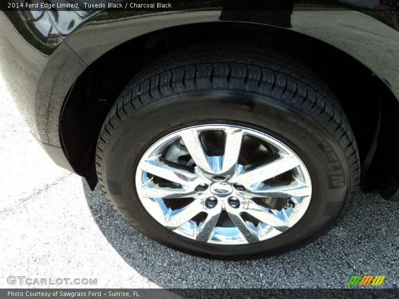Tuxedo Black / Charcoal Black 2014 Ford Edge Limited