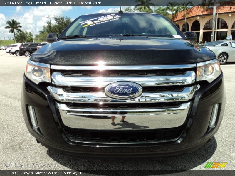 Tuxedo Black / Charcoal Black 2014 Ford Edge Limited