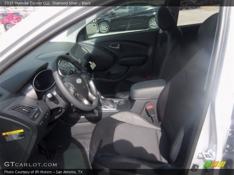 Diamond Silver / Black 2015 Hyundai Tucson GLS