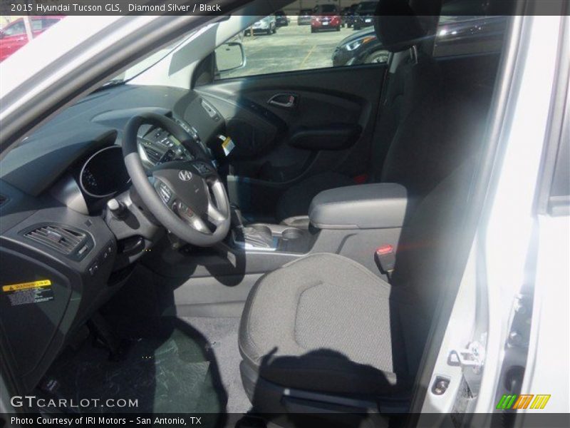 Diamond Silver / Black 2015 Hyundai Tucson GLS