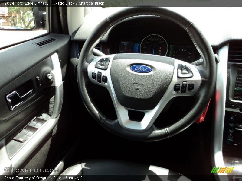 Tuxedo Black / Charcoal Black 2014 Ford Edge Limited