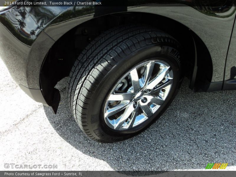 Tuxedo Black / Charcoal Black 2014 Ford Edge Limited