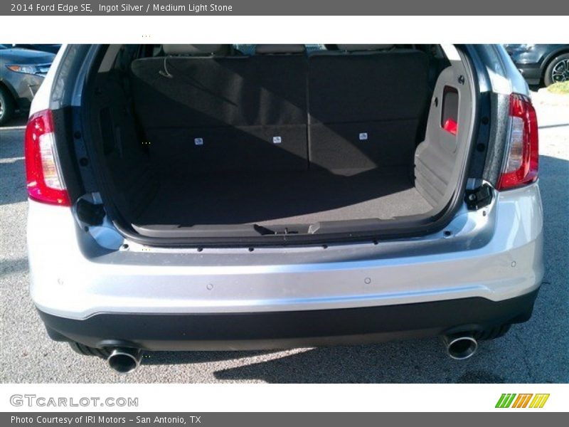 Ingot Silver / Medium Light Stone 2014 Ford Edge SE