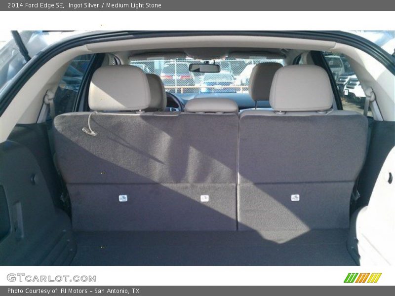 Ingot Silver / Medium Light Stone 2014 Ford Edge SE