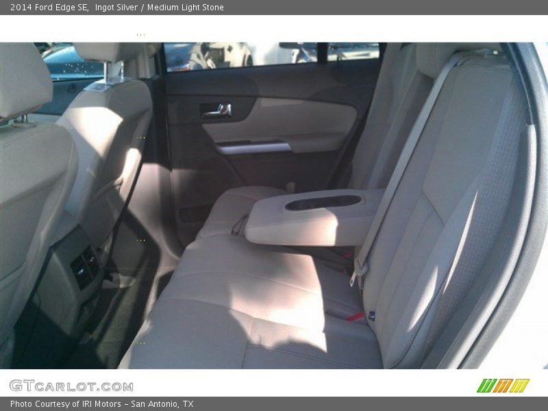 Ingot Silver / Medium Light Stone 2014 Ford Edge SE