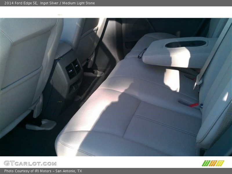 Ingot Silver / Medium Light Stone 2014 Ford Edge SE