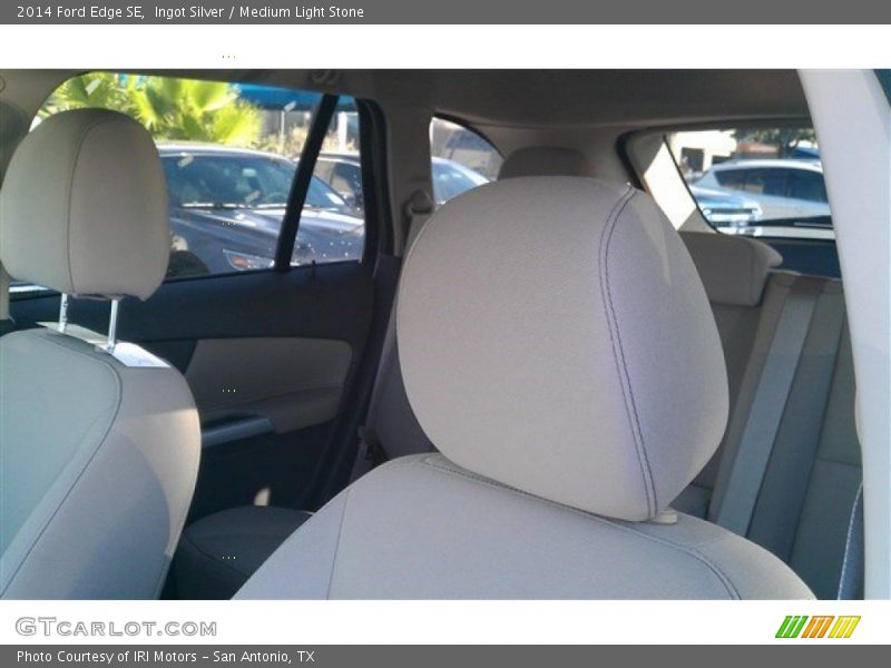 Ingot Silver / Medium Light Stone 2014 Ford Edge SE