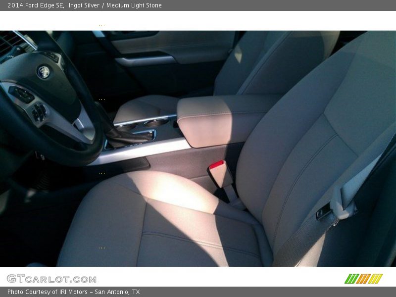 Ingot Silver / Medium Light Stone 2014 Ford Edge SE