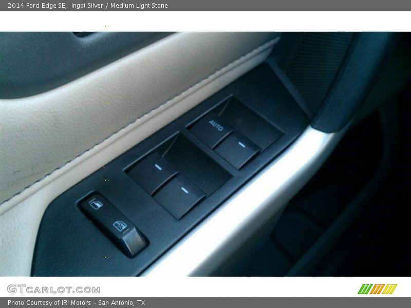 Ingot Silver / Medium Light Stone 2014 Ford Edge SE