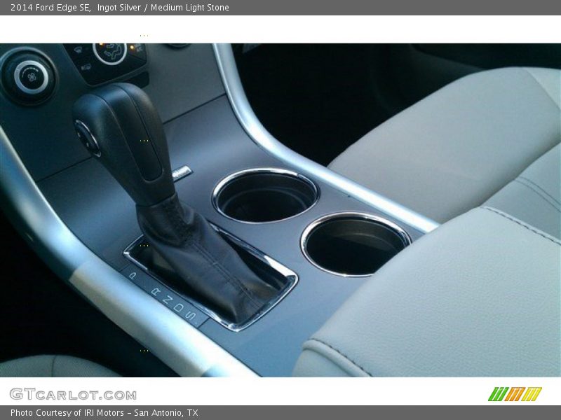 Ingot Silver / Medium Light Stone 2014 Ford Edge SE