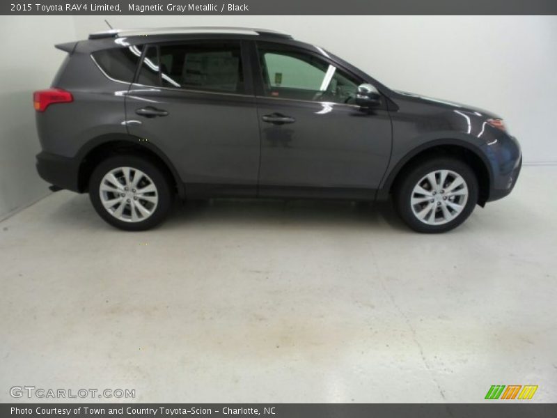 Magnetic Gray Metallic / Black 2015 Toyota RAV4 Limited