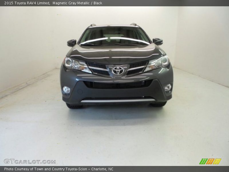 Magnetic Gray Metallic / Black 2015 Toyota RAV4 Limited