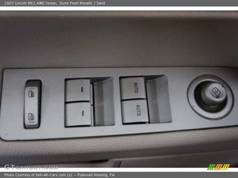 Dune Pearl Metallic / Sand 2007 Lincoln MKZ AWD Sedan
