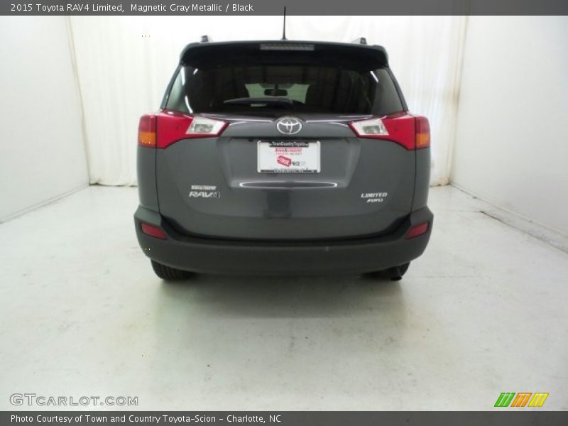 Magnetic Gray Metallic / Black 2015 Toyota RAV4 Limited