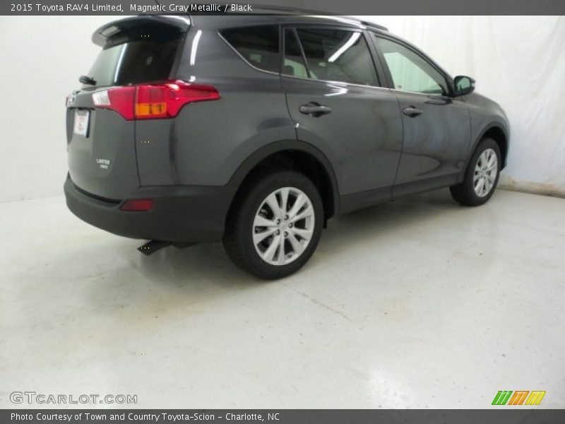 Magnetic Gray Metallic / Black 2015 Toyota RAV4 Limited