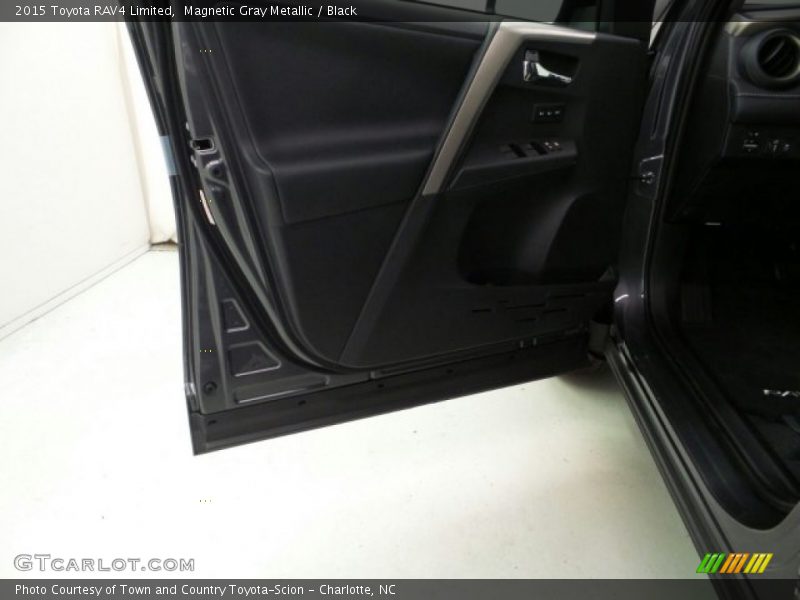 Magnetic Gray Metallic / Black 2015 Toyota RAV4 Limited