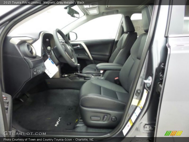 Magnetic Gray Metallic / Black 2015 Toyota RAV4 Limited